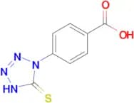 4-(5-sulfanylidene-4,5-dihydro-1H-1,2,3,4-tetrazol-1-yl)benzoic acid