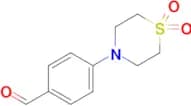 4-(1,1-Dioxidothiomorpholino)benzaldehyde
