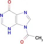 9-acetyl-6,9-dihydro-3H-purin-6-one