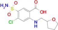 4-Chloro-5-sulfamoyl-2-(((tetrahydrofuran-2-yl)methyl)amino)benzoic acid