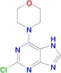 2-chloro-6-(morpholin-4-yl)-7H-purine