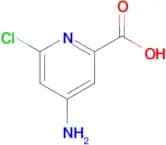 4-Amino-6-chloropicolinic acid