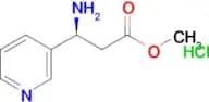 Methyl (S)-3-amino-3-(pyridin-3-yl)propanoate hydrochloride
