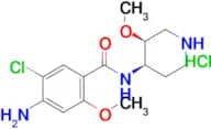 4-Amino-5-chloro-2-methoxy-N-((3S,4R)-3-methoxypiperidin-4-yl)benzamide hydrochloride