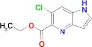 Ethyl 6-chloro-1H-pyrrolo[3,2-b]pyridine-5-carboxylate