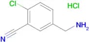 5-(Aminomethyl)-2-chlorobenzonitrile hydrochloride