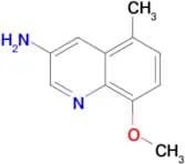 8-Methoxy-5-methylquinolin-3-amine
