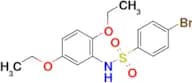 4-Bromo-N-(2,5-diethoxyphenyl)benzenesulfonamide