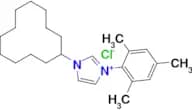 1-(2,4,6-Trimethylphenyl)-3-(cyclododecyl)imidazolium chloride