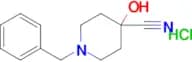 1-Benzyl-4-cyano-4-hydroxypiperidine hydrochloride