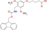5-(4-(((((9H-Fluoren-9-yl)methoxy)carbonyl)amino)methyl)-3,5-dimethoxyphenoxy)pentanoic acid