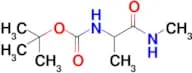 tert-Butyl (1-(methylamino)-1-oxopropan-2-yl)carbamate