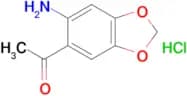 2′-Amino-4′,5′-methylenedioxyacetophenone hydrochloride