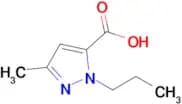 3-Methyl-1-propyl-1H-pyrazole-5-carboxylic acid