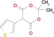 2,2-Dimethyl-5-(3-thienyl)-1,3-dioxane-4,6-dione