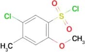 5-Chloro-2-methoxy-4-methylbenzenesulfonyl chloride