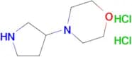 4-(Pyrrolidin-3-yl)morpholine dihydrochloride