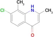 7-chloro-2,8-dimethyl-1,4-dihydroquinolin-4-one