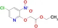 Ethyl 2-[(5-chloro-3-nitropyridin-2-yl)oxy]acetate