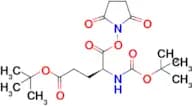 5-O-tert-butyl 1-O-(2,5-dioxopyrrolidin-1-yl) (2S)-2-[(2-methylpropan-2-yl)oxycarbonylamino]pentan…