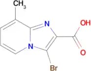 3-Bromo-8-methyl-imidazo[1,2-a]pyridine-2-carboxylic acid