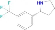 (2R)-2-[3-(Trifluoromethyl)phenyl]pyrrolidine