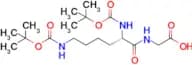 N2,N6-Bis[(1,1-dimethylethoxy)carbonyl]-L-lysylglycine