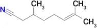 3,7-Dimethyloct-6-enenitrile