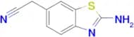 2-(2-Aminobenzo[d]thiazol-6-yl)acetonitrile