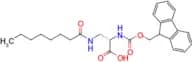 N-[(9H-Fluoren-9-ylmethoxy)carbonyl]-3-[(1-oxooctyl)amino]-L-alanine