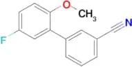 3-(5-Fluoro-2-methoxyphenyl)benzonitrile