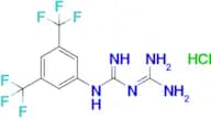 N-[3,5-bis(trifluoromethyl)phenyl]-1-[(diaminomethylidene)amino]methanimidamide hydrochloride