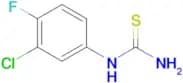 1-(3-Chloro-4-fluorophenyl)-2-thiourea