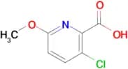 3-Chloro-6-methoxypyridine-2-carboxylic acid