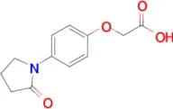 2-[4-(2-Oxopyrrolidin-1-yl)phenoxy]acetic acid