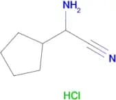 2-Amino-2-cyclopentylacetonitrile hydrochloride