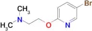2-((5-Bromopyridin-2-yl)oxy)-N,N-dimethylethanamine