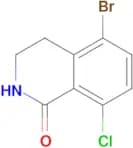 5-Bromo-8-chloro-3,4-dihydroisoquinolin-1(2H)-one