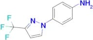4-[3-(trifluoromethyl)-1h-pyrazol-1-yl]aniline