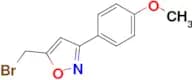 5-(Bromomethyl)-3-(4-methoxyphenyl)-1,2-oxazole