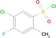 5-Chloro-4-fluoro-2-methylbenzene-1-sulfonyl chloride