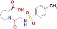 (2s)-1-[2-(4-methylbenzenesulfonamido)acetyl]pyrrolidine-2-carboxylic acid