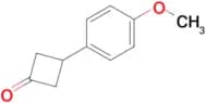 3-(4-Methoxyphenyl)cyclobutan-1-one