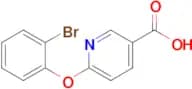 6-(2-Bromophenoxy)pyridine-3-carboxylic acid
