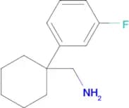 [1-(3-fluorophenyl)cyclohexyl]methanamine