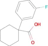 1-(3-Fluorophenyl)cyclohexane-1-carboxylic acid