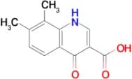 7,8-dimethyl-4-oxo-1,4-dihydroquinoline-3-carboxylic acid