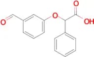 2-(3-Formylphenoxy)-2-phenylacetic acid