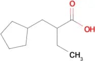 2-(Cyclopentylmethyl)butanoic acid