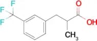 2-Methyl-3-[3-(trifluoromethyl)phenyl]propanoic acid